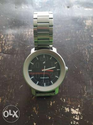 Two months old watch with bill fastrack company..