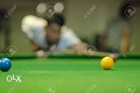 1snooker table and 1pool table