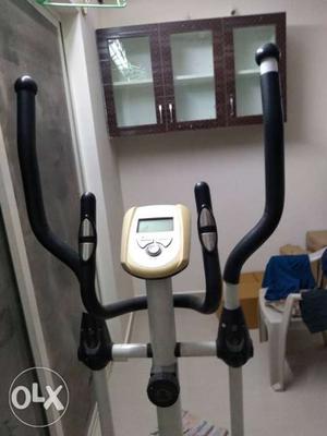 A cross trainer which is 10 months old and almost