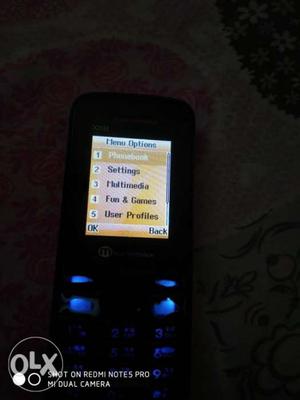 Basic phone in working condition charger available