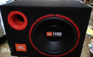 Black And Red JBL  Watts Subwoofer
