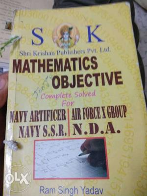 Books for navy airforce and NDA of mathematics and science