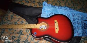Brand new guitar with bag and cover and 3plectrum