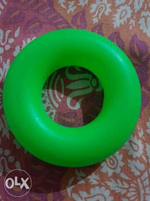 Green And Black Plastic Ball