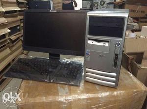 HP P4 Computer full set with 17"Lcd 2gb Ram 160gb Hdd /-