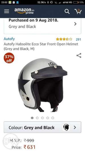 Helmet bought only one month back
