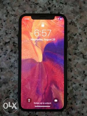 Iphone X, white 64 gb with box and all