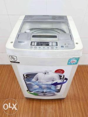 LG turbodrum 6.2 kg top load washing machine with free