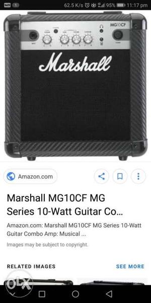 Marshal mg10cf guitar amp 10 watt