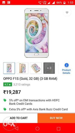 Oppo f1s very good condition