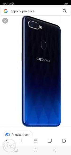 Oppo f9 pro6gb 64 5 day old five