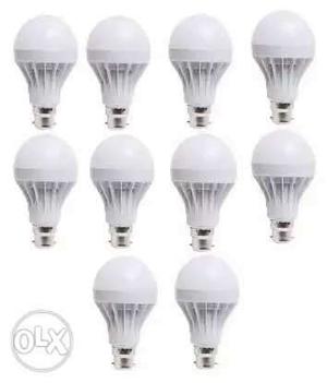 Pack of 10 led bulb of (7watt)