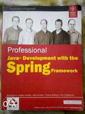 Professional Spring Framework Book