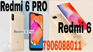 Redmi 6 and Pro seal Paked