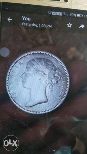 Round Silver-colored Coin Screengrab