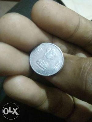 Round shapped 10paise coin