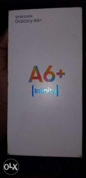 Samsung A6 plus mobile with full kit just 20 Days