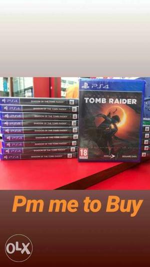 Shadows Of Tomb Raider Brand new Ps4