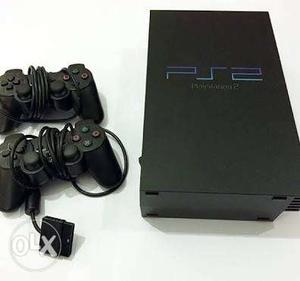 Sony PS2 Game console with 3 controllers in