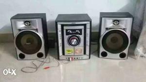 Sony music system is in good condition