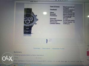 This is original watch 1lakh rupees watch