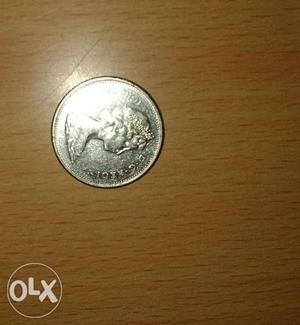 Thise is coin Canada 25 conts in 