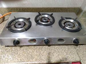 Three burner stove