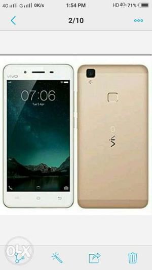 Very good condition vivo v3 with bill box charger