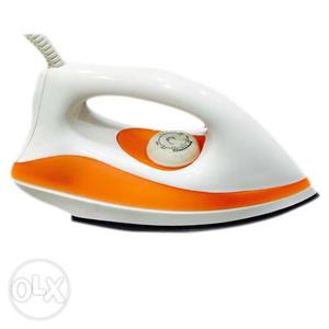 White And Red Clothes Iron