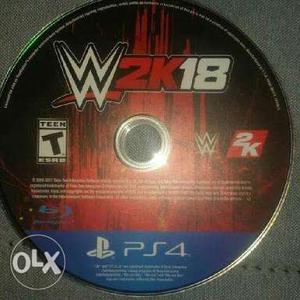 Wwe 2K18 PS4 Game Disc
