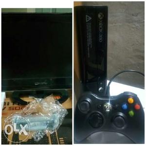 Xbox360+LED TV Selling Xbox360 Games System+