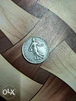 1 Franc  coin republique francaise