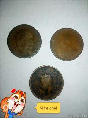 19th century old coins