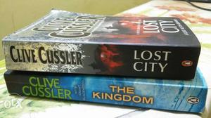 2 clive cussler books for 150