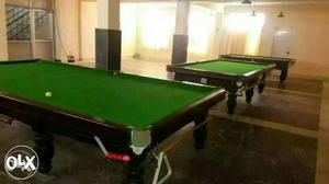 2 snooker &1 pool table
