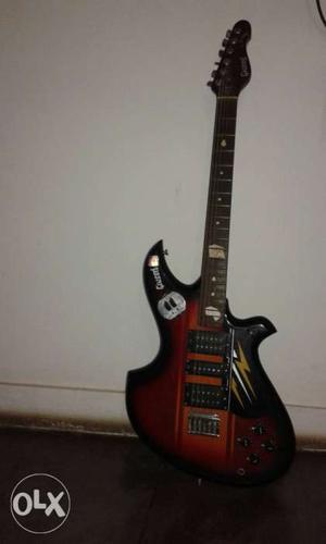Almost unused mint condition electric guitar