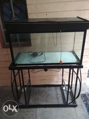 Aquarium complete Set (stand, mud, filter &