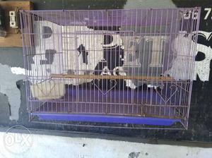 Bird's cage 1nos 1.5ft length. only few months