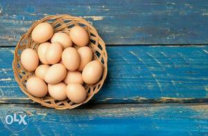 Country chicken eggs