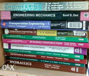 Diploma / Degree Civil Engineering Books for sale