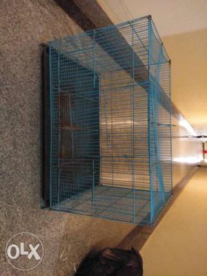 Dog cage. with removable tray.. can be used for