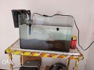Fish tank with filter and stand