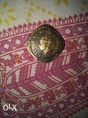 George vi King coin 2 Annas