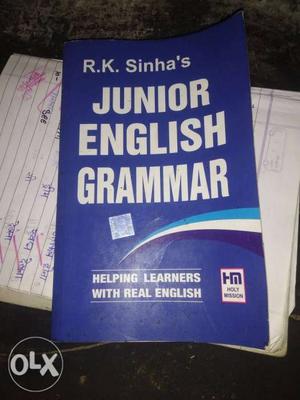 Junior English Grammar By R.K. Sinha's Book