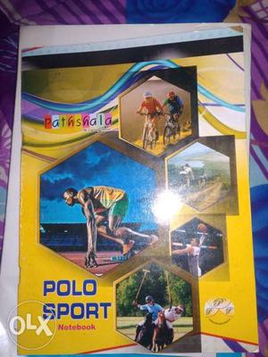 Multicolored Polo Sports Notebook