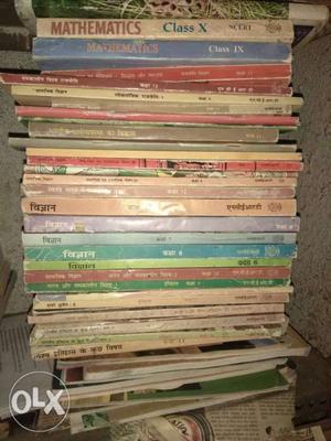 NCERT HINDI 6th to 12th std brand new unused all 40 books..