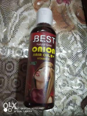 Natural onion oil for hair