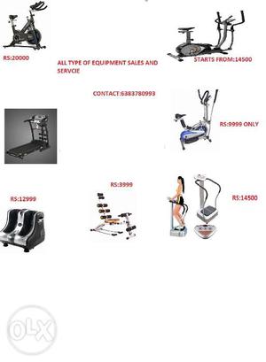 Orbitrack and treadmill sales and service