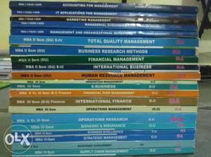 Osmania university(OU) MBA books all semisters