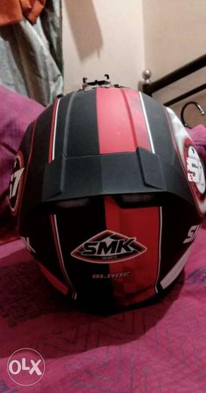 SMK Original Helmet. Want to sell urgent. used